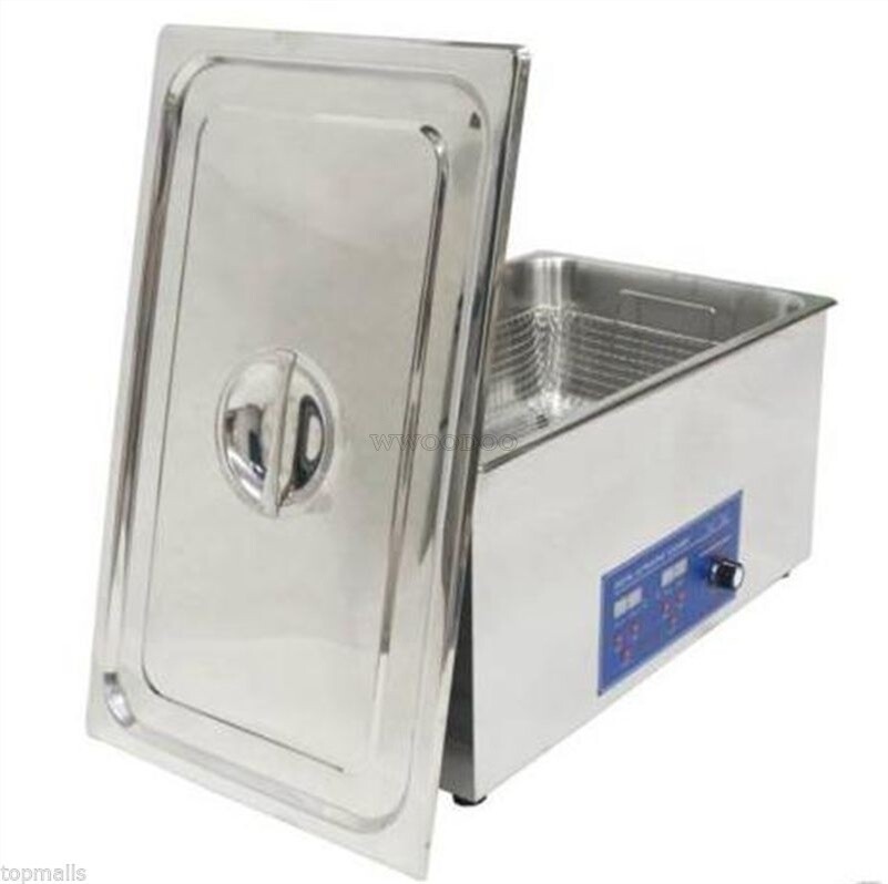 38L Industrial Ultrasonic Cleaner 40Khz Or 28Khz Ultrasonic Power