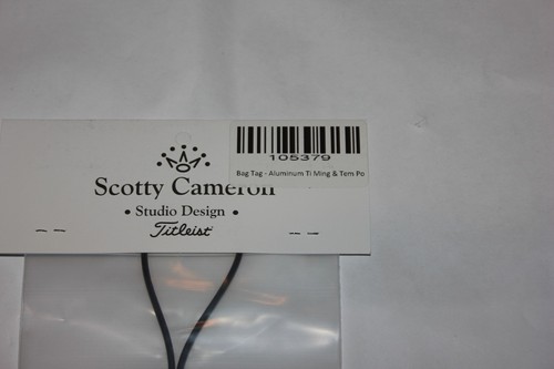 NEW SCOTTY CAMERON TI-MING AND TEM-PO BAG TAG - Picture 3 of 3