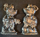 Pair of Vintage Mickey Mouse/Minnie Mouse Lead Metal Figures from 1930's — photo 4