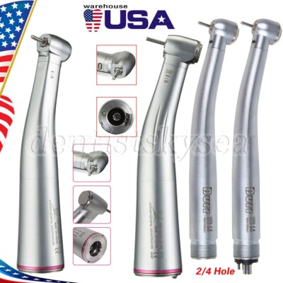 Dental LED E-generator High Speed Handpiece /1:5 Contra Angle Low Speed OCA