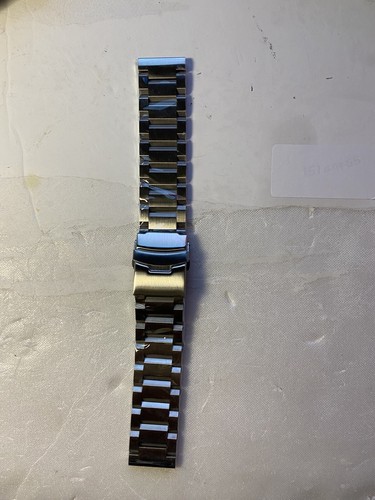 Hstrap Men’s Brushed Stainless Steel Watch Band - Picture 2 of 5