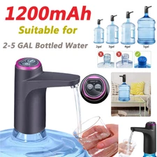 5 Gallon USB Water Bottle Switch Pump Electric Jug Dispenser Automatic 1200mAh