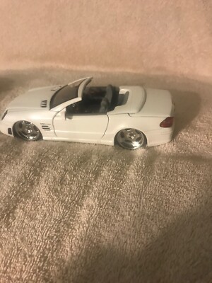JADA メルセデス・ベンツ SL65 EURO-SPEC ホワイト 1/24 LOT OF 4 JADA DUB CITY EURO-SPEC MERCEDES BENZ SL65 AMG 1:24