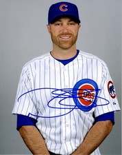 Autographed NATE SCHIERHOLTZ Chicago Cubs  8x10 photo- COA 