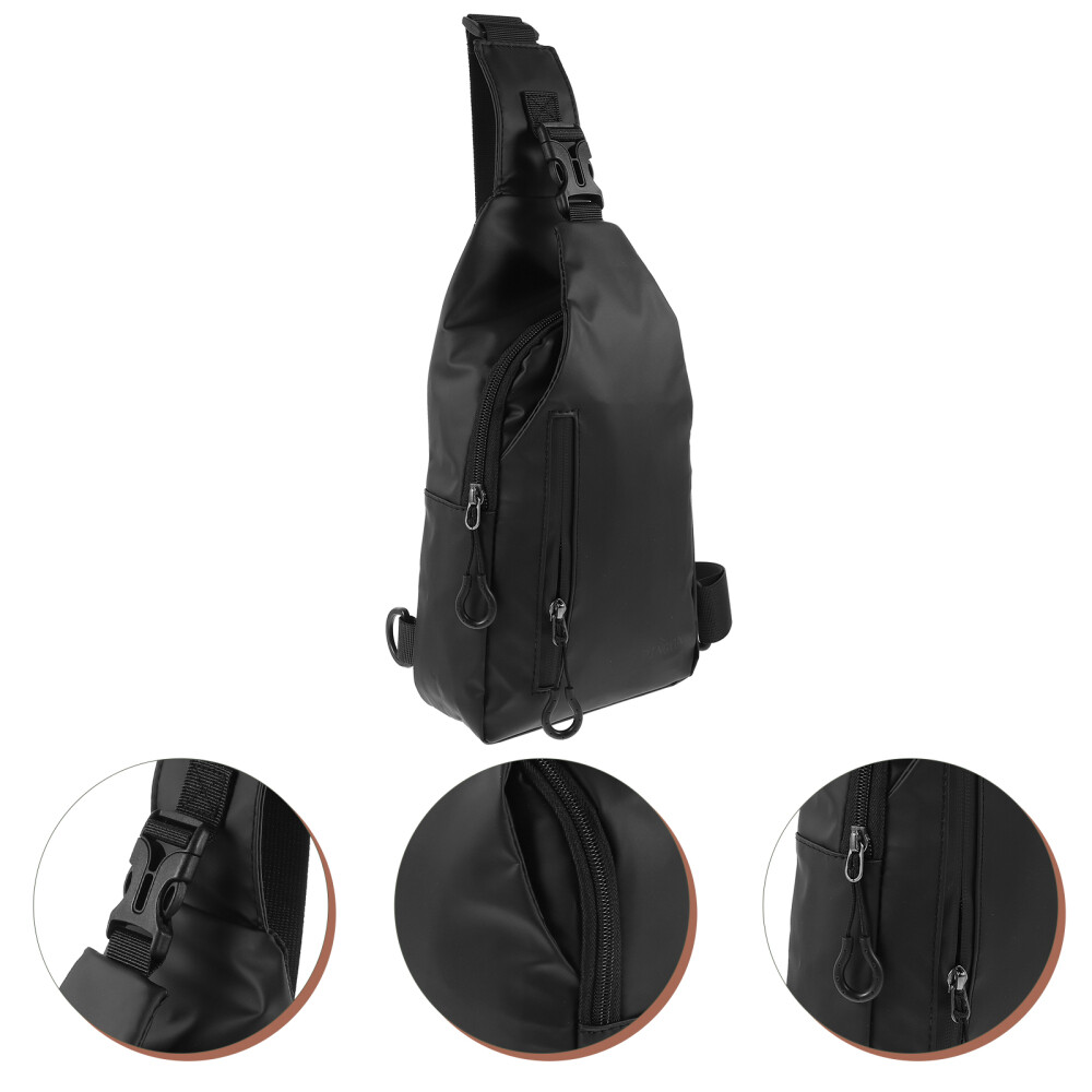 Waterproof Sling Chest Backpack for Hiking Camping Men Women  