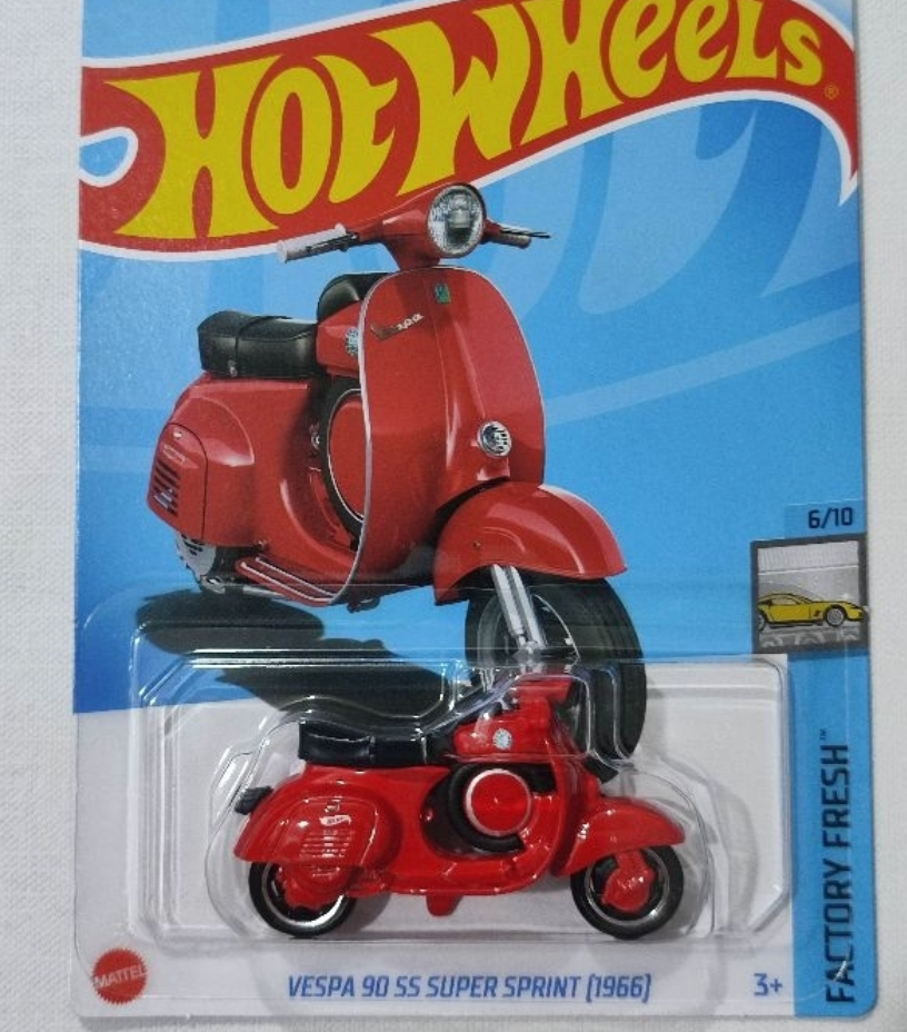 Hot Wheels 2024 Case D Mainline ' Vespa 90 SS Super Sprint (1966) eBay