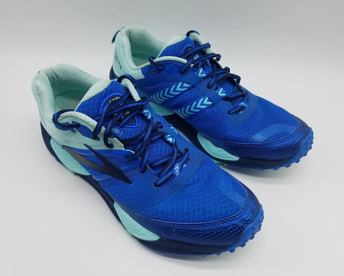 Brooks Cascadia 12 Women's Running Shoes Size 10 B (Medium) Blue