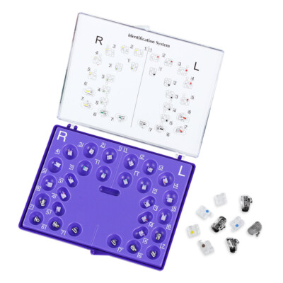 Dental Orthodontic Sapphire Bracket Buccal Tubes Mini Roth/MBT