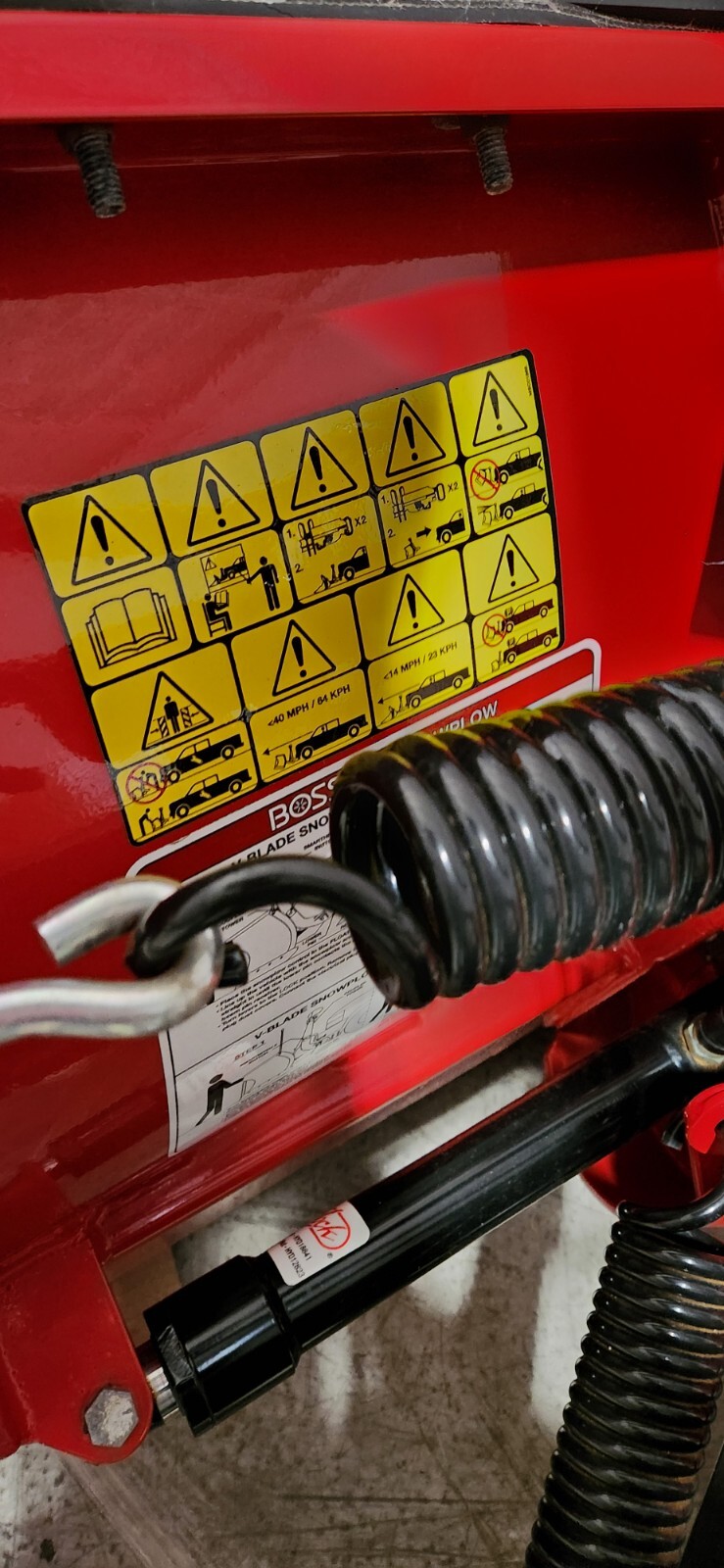 Used Boss Snow Plow HTX eBay