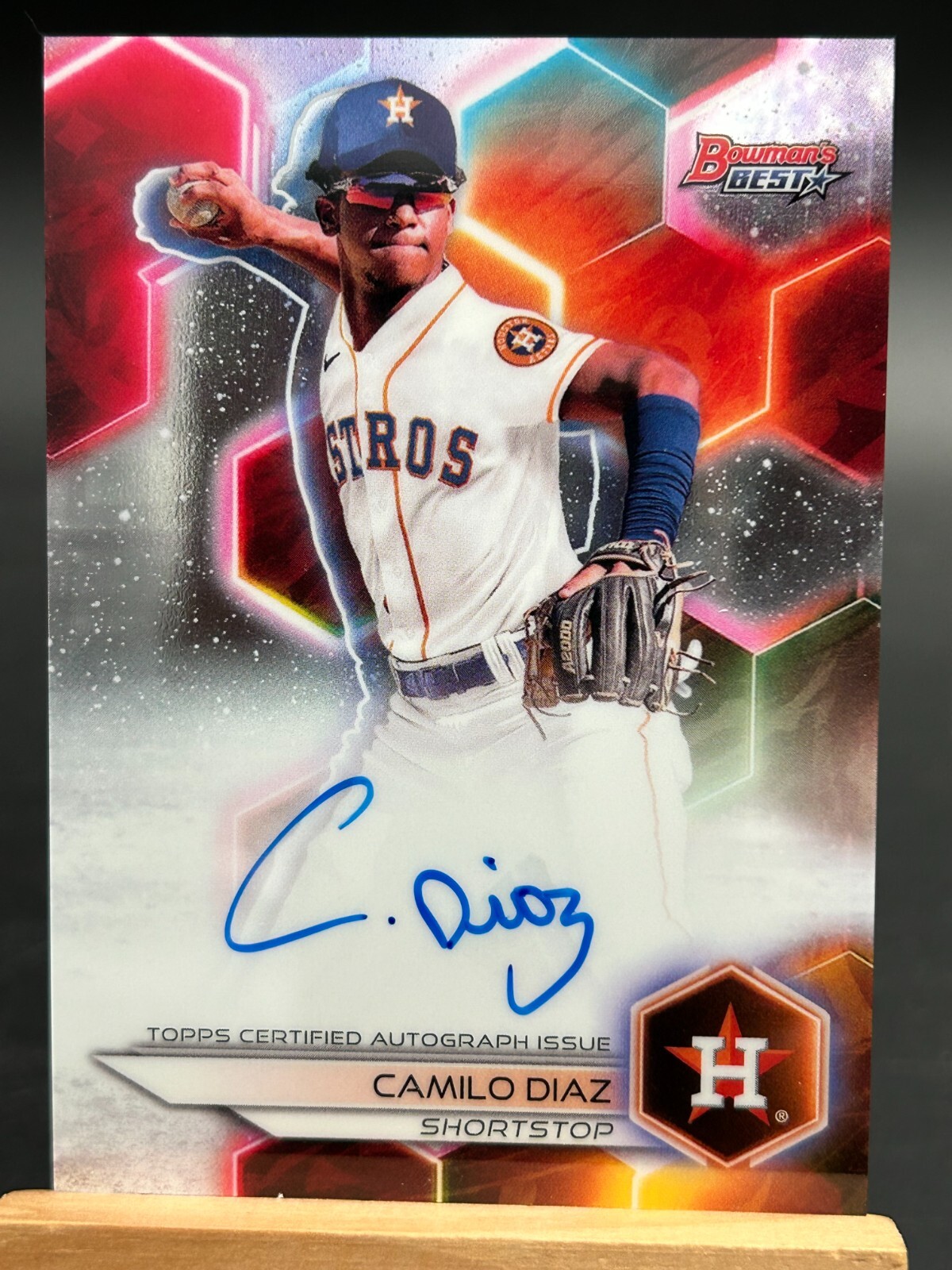 Camilo Diaz 2023 Bowmans Best Best of 2023 Auto Houston Astros #B23-CD