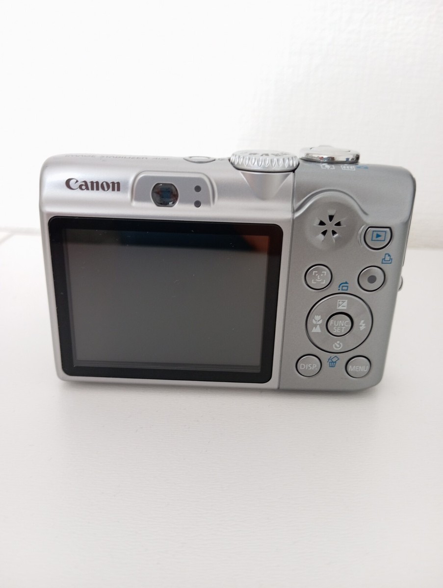 Canon - 良品中古 PowerShot A1100 IS シルバー M000 Canon PowerShot A1100 IS 12.1MP Digital Camera - Pink for