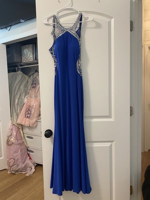 Dillardâs Royal Blue Prom Dress Size 3 | eBay