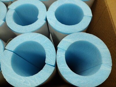 Permatherm 60' 3x1 P/C XPS Blue w/PMZ, 3-1/2'' ID Pipe Insulation