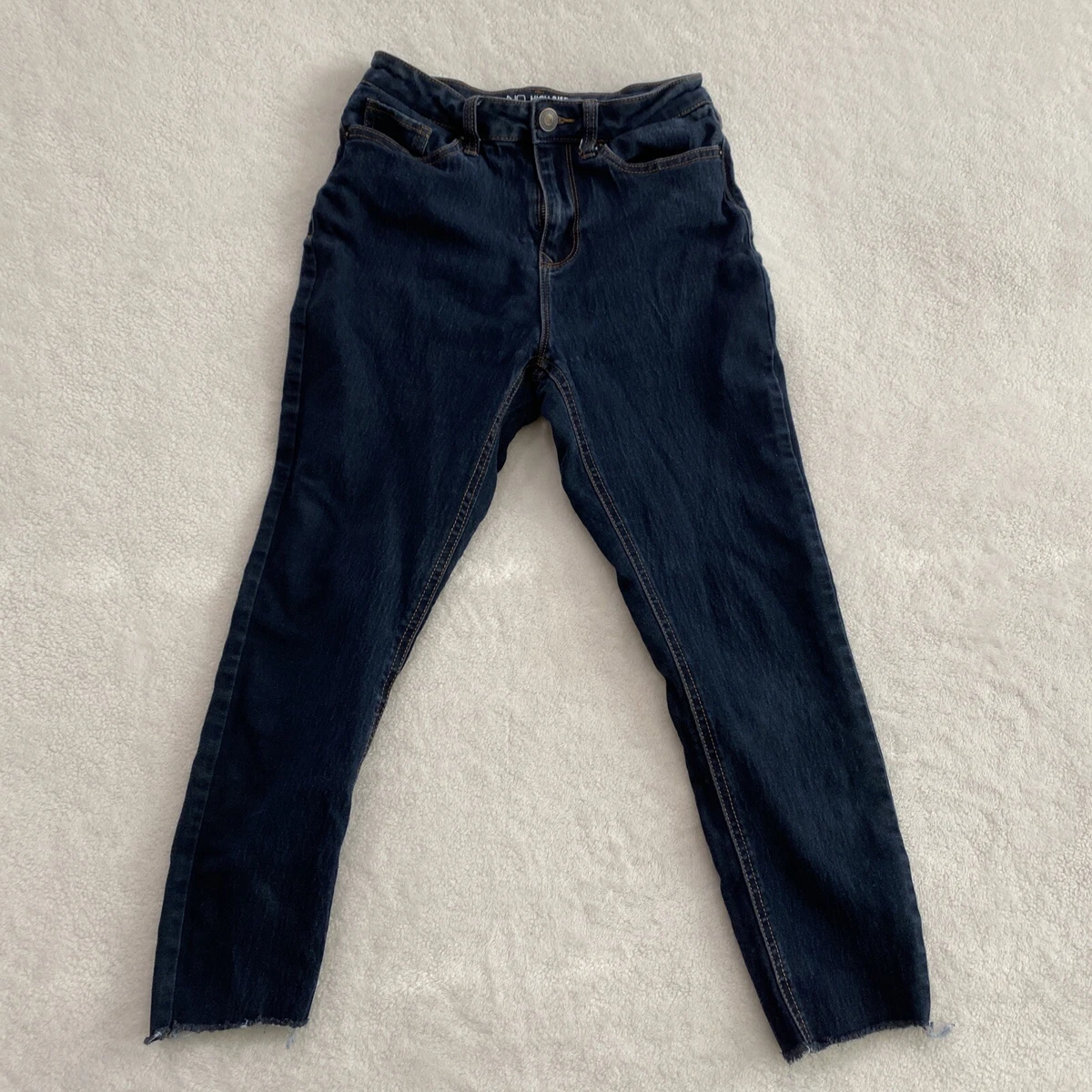 NOBO No Boundaries High Rise Skinny Jeans Blue Dark Wash Juniors