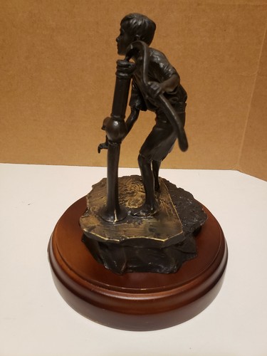Bronze Sculpture Living Water Robert Summers Life Outreach International Signed - Picture 5 of 8