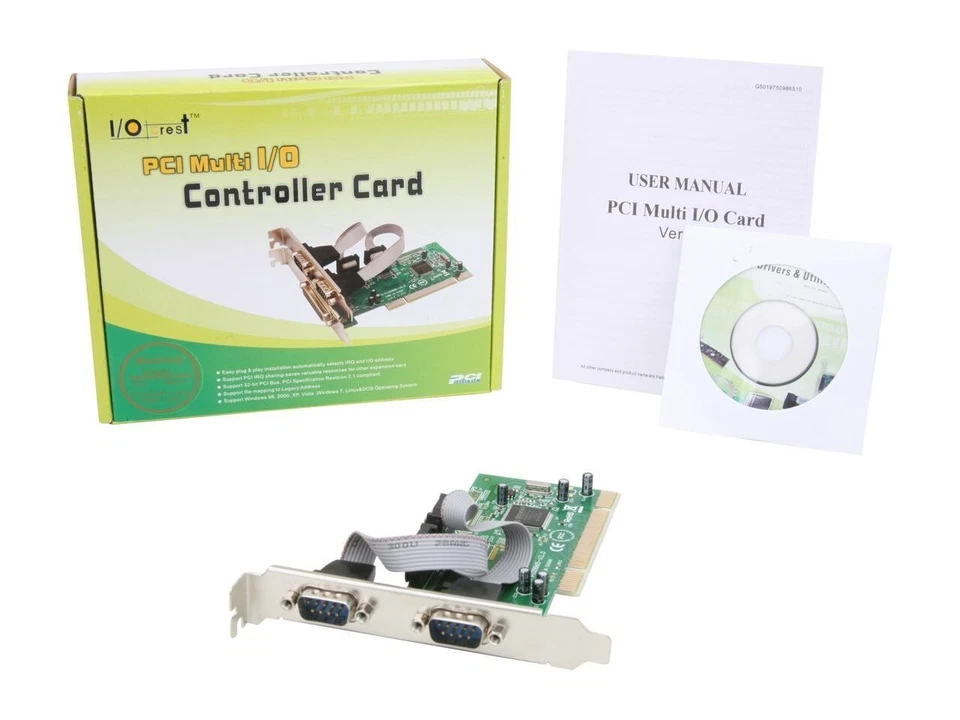 *NUEVO* Chipset Tarjeta Controladora de 2 Puertos SYBA PCI a Serie Netmos 9865 SY-PCI15004 Foto 3 de 3