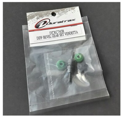 Vintage RC Duratrax DTXC7438 Diff Differential Bevel Gear Set Vendetta Old Stock