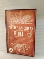 The Native American Healing Herbs Bible 4 Books In 1 VG FREE SHIPPING