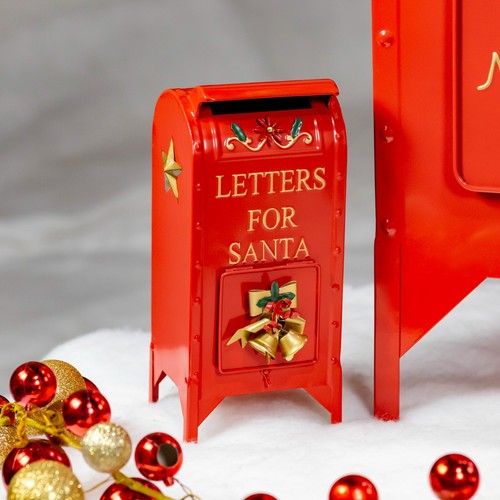 Set of 2 "Letters for Santa" Christmas Mailbox Decorations - Picture 4 of 5