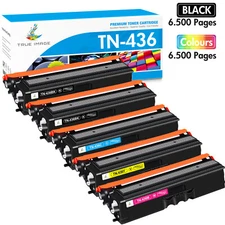 TN436 Toner Cartridge Compatible for Brother TN433 HL-L8360CDW MFC-L9570CDW Lot