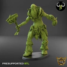 Peak Wanderer (A) | Giant | 3D Printed Miniature | Clay Beast Creation |