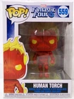 Funko Pop! 2019 Marvel Fantastic Four 559 Human Torch Vinyl Figure New