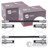 2X A.B.S. BremsschlÄUche Hinten Innen Passend FüR Opel Corsa Renault 30