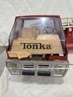 Vintage Tonka TFD Fire Truck Aerial Ladder Pressed Steel w/ all 3 Ladders — photo 3
