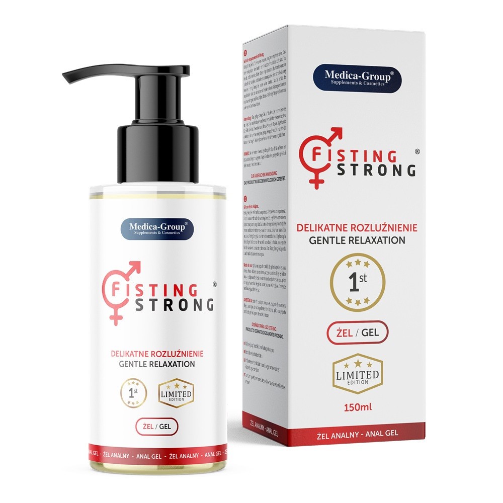 Fisting Gel Strong Anal Lotion Cooling Refresh Relaxer Condom Toy Safe 150ml