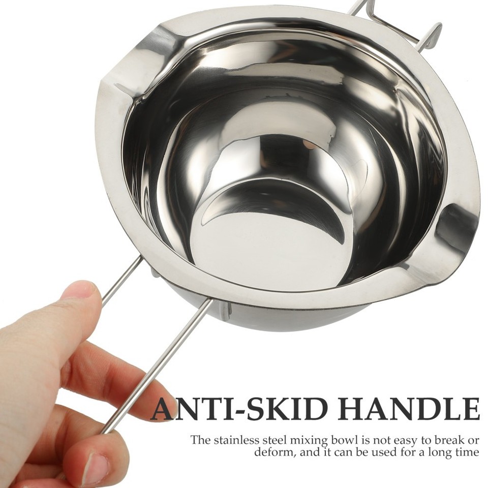Portable Stainless Steel Double Boiler Pot Multipurpose Melting Pot for ...