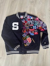 Supreme New Era MLB Varsity Jacket XL Brand New
