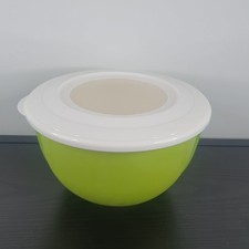 Tupperware Rührstar Rührschüssel Peng grün 1,5 Liter mit Deckel rutschfest