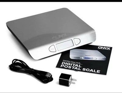 Onyx Products 70 lb Digital Postal Scale ALSO Compatible stamps.com Software 20z