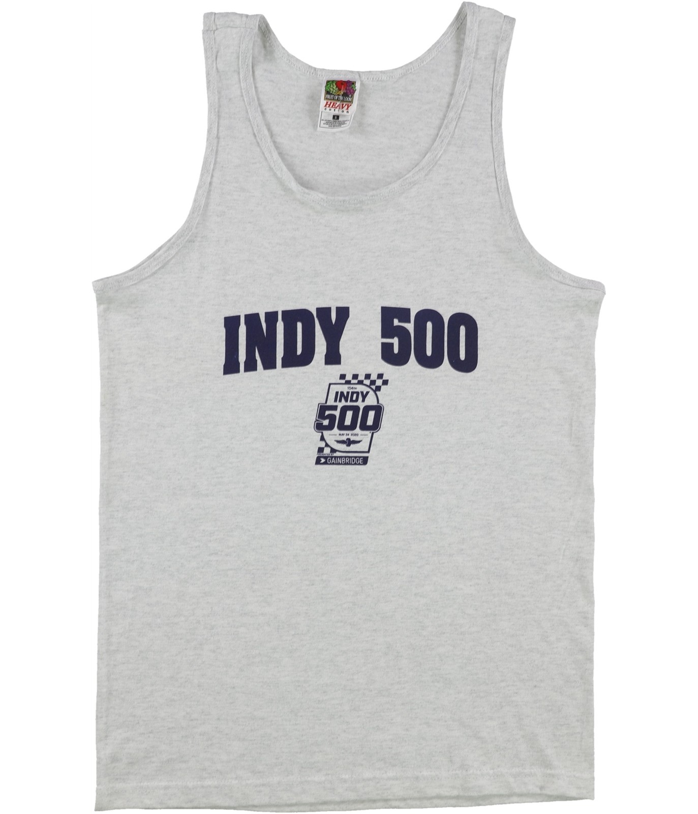 ALTRA Canotta uomo Indy 500 con stampa logo grigio erica S