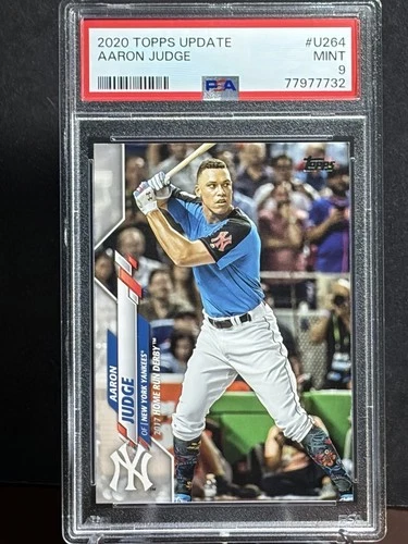 2020 Topps Update #U-264 Aaron Judge - 2017 Home Run Derby PSA 9 MINT