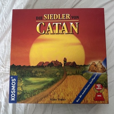 Siedler von Catan 1. Plastikversion 2002 Kosmos komplett mit Anleitung top