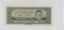 1962-63 Topps Hockey Bucks Earl Ingarfield 1t8