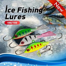 5pcs Ice Fishing Jig Rap Jigging Hooks Lead Sinking Vertical Winter Lure 10g-15g