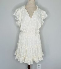 Show Me Your Mumu Women’s Wild Dreams Cream Colored Daisy Mini Dress Size XXL