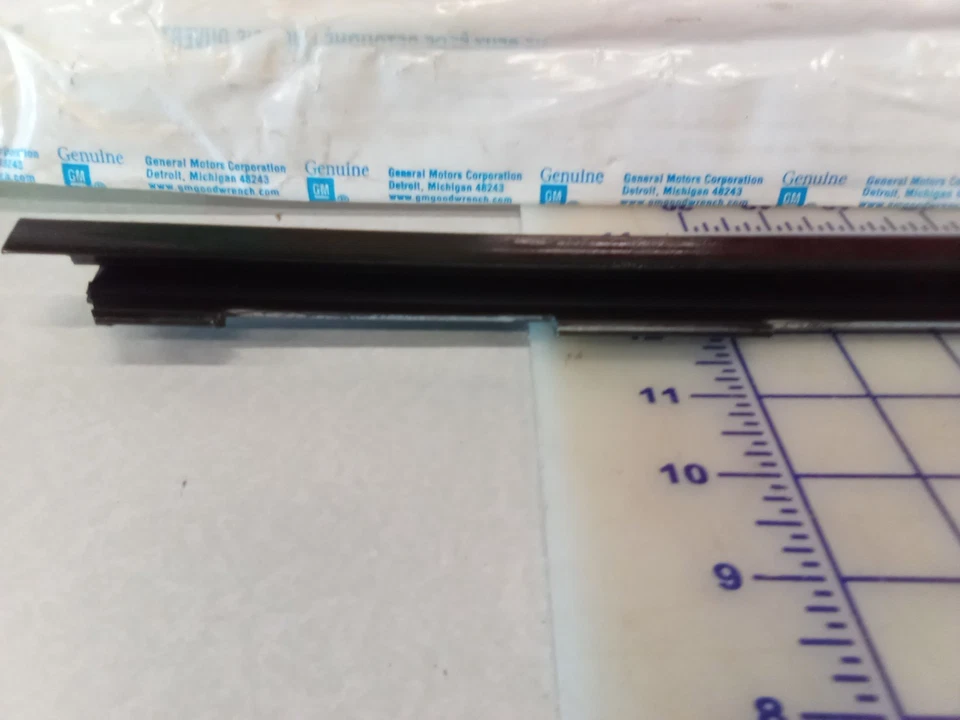 GM 15757529 Conjunto de tira climática ventana puerta lateral delantera, nuevo stock antiguo, gratis... Foto 2 de 4
