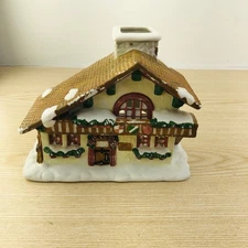 Party Lite Edelweiss House Tealight Candle Holder Retired