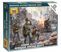 Zvezda 6180 - 1/72 Wargame Addon Deutsche Elitetruppen 1939-1943 - Neu