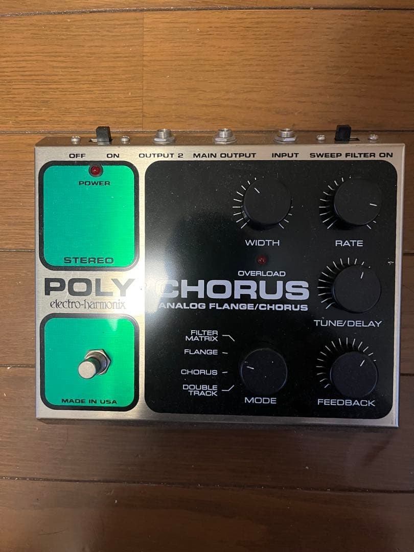 Electro-Harmonix PolyChorus 鬼レア　美品　旧型 Electro-Harmonix Stereo Polychorus - Vintage Reissue - Kurt Cobain