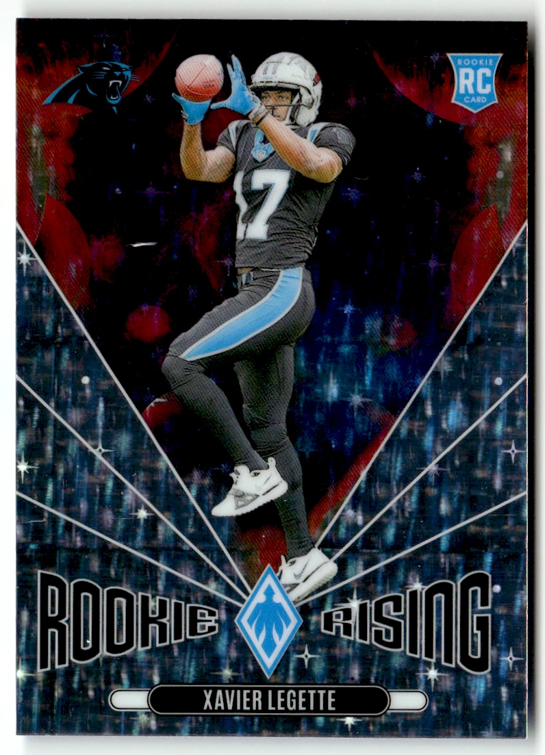 Panini 2024 Phoenix NFL No. RR-XLE Xavier Legette Rookie Rising Stars Prizm