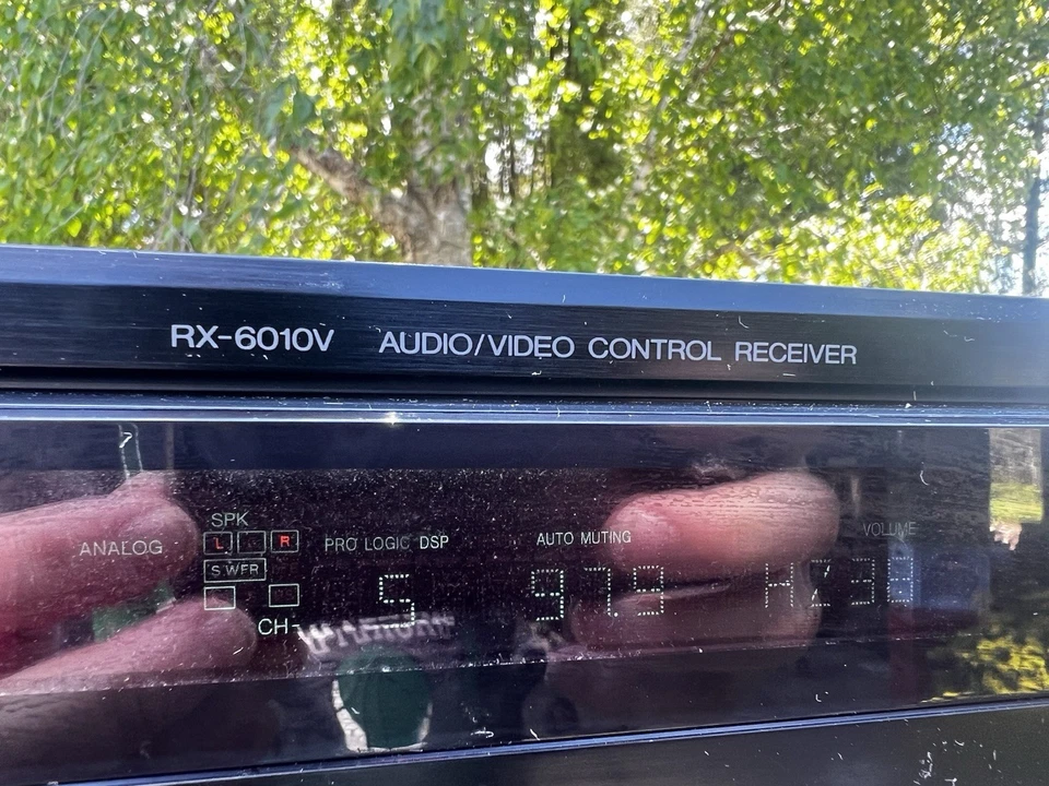 JVC RX-6010V Dolby Digital DTS AV Stereo 5.1 Surround Receiver No Remote Tested - Image 2 of 4