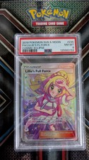 PSA 8 Pokemon Sun & Moon Lillie's Full Force Cosmic Eclipse 230/236 on eBay