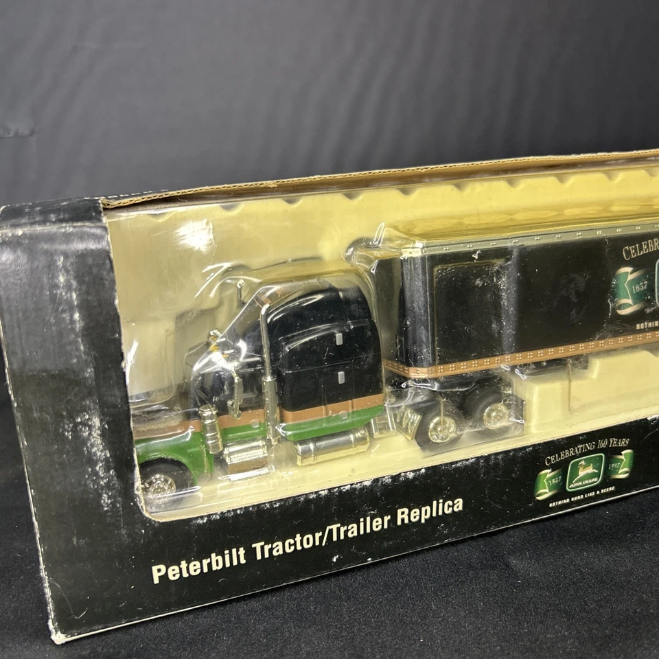 John Deere Peterbilt Semi Trailer 1:64 SpecCast Liberty 1997 Limited NIB - Image 2 of 4