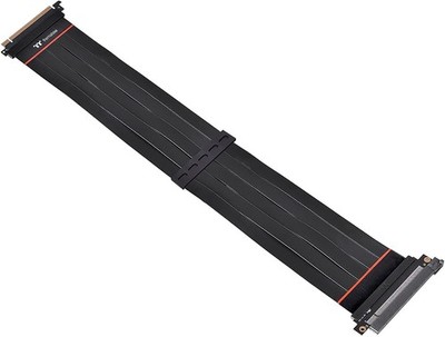 Thermaltake TT Premium PCI E 4.0 Extender 600mm High Speed Black Cable