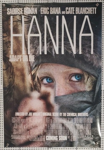 Hanna 27x40 Original D/S Movie POSTER 2 sided