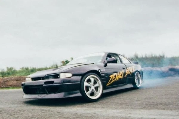 For Nissan 240SX 1995-1998 KBD DM3 Style Side Skirts Unpainted Foto 4 de 4